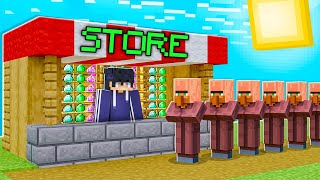 Why I Opened a STORE in BILLIONAIRE Only Server (Minecraft #2)