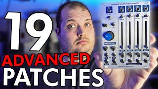 Video thumbnail for 19 Advanced Oscillator Patch Techniques for Eurorack // Sputnik Modular Variable Waveform Generator by DivKid