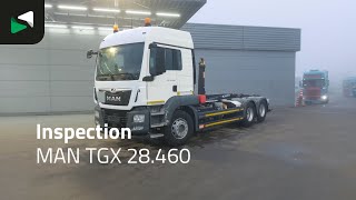 MAN TGX 28.460 6X2 20tons containersystem Lift-Axle Automatic Euro 6 hook lift truck | Image 4 - Autoline