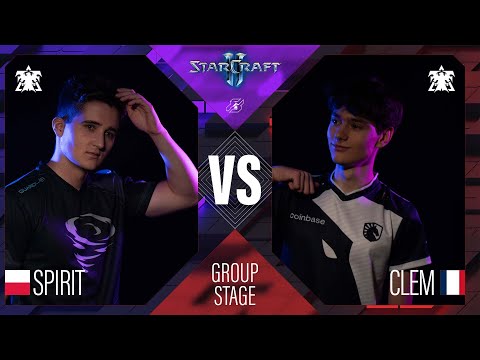 Spirit vs. Clem // Gamers8 featuring StarCraft  // Group Stage