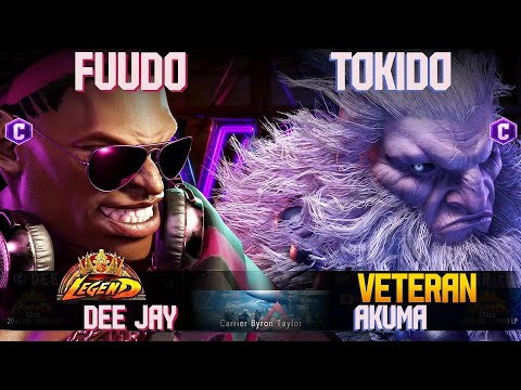 SF6 ➤ fuudo (Dee Jay) vs Tokido (Akuma) ✎ High-level Match FT2
