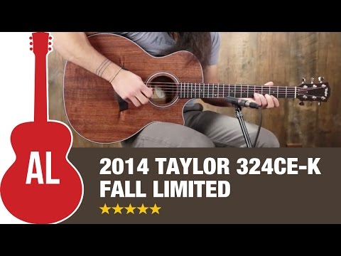 2014 Taylor 324ce-K Fall Limited Review