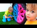 Vlad and Niki pretend play with Toys - Funny stories for children