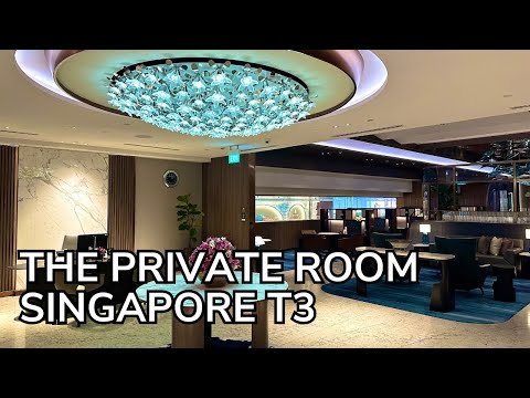 Singapore Airlines - The Private Room - Exclusive First Class Lounge Changi Airport T3 Review 2025