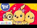 One Hour With Los Pollitos Ricky Nicky Y Kiki Children S Songs Aprende Inglés Y Español