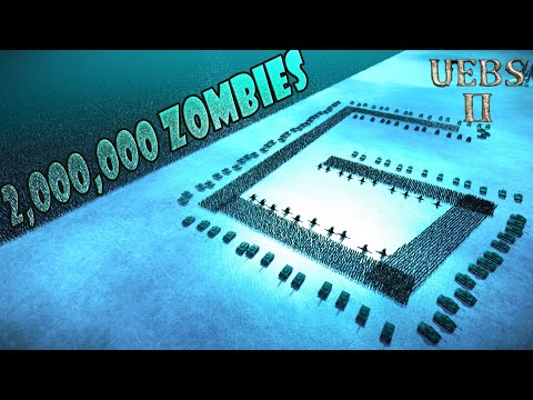 U.S Soldiers - G Formation Vs 2,000,000 Zombies | Uebs 2