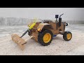 How To Make Mini Tractor Small Tractor Kaise Banaye Tractor From Cardboard Tech Toyz