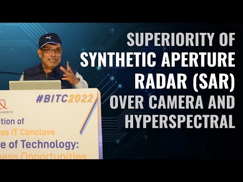 Superiority of Synthetic Aperture Radar (SAR) over camera and hyperspectral