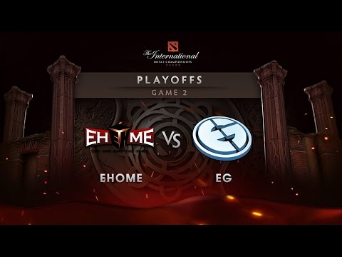 EHOME vs Evil Geniuses - Upper Bracket - Game 2 - The International 6