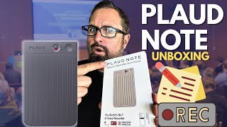 Plaud Note Unboxing – My 1st Look at This Note-Taking AI Recorder  🧠📝