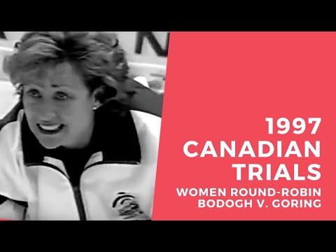 1997 Canadian Curling Trials - Women's Round-Robin - Bodogh vs. Goring
