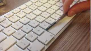 How to fix a broken spacebar on a Mac Keyboard