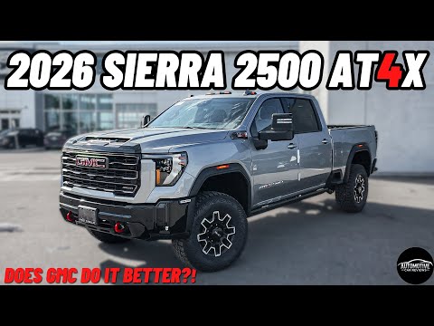 Thumbnail for 2026 GMC SIERRA 2500 AT4X! | *Full Walkaround Review* | Does GMC Do It Better?! by Car