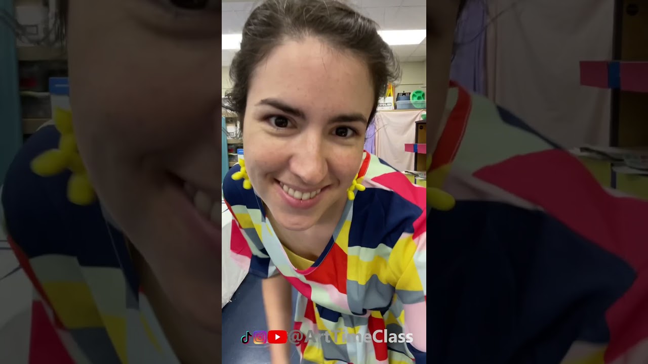 Two more Fridays for me. How about you? #teacher #teacherstyle #teacheroutfit #arttimeclass