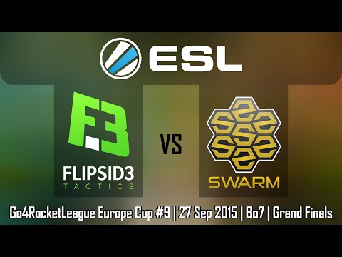 Rocket League Shoutcast: ESL Europe Cup #9 - Finals: Flipsid3 Tactics v. Swarm Gaming