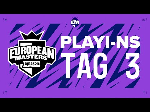 EU Masters Summer 2022 - Play-In Stage, Tag 3 [GER]