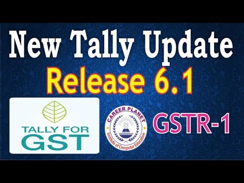 Upgrading to Tally ERP 9 Release 6 1 for GSTR 1 |Download and Install Tally ERP 9 Release 6 1 GST