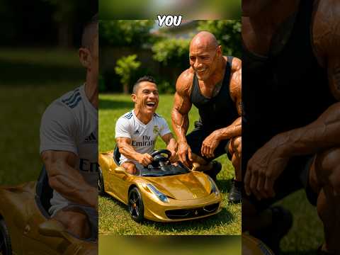 Messi Smashed Ronaldo's New Car 😱