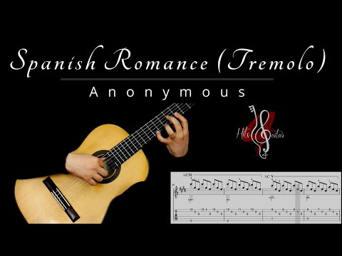 Spanish Romance (Tremolo) - Anonymous (#hits4guitar)
