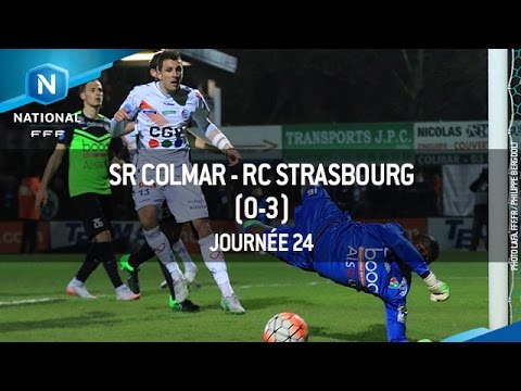 J24 : SR Colmar - RC Strasbourg (0-3), le résumé