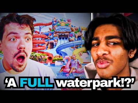 Ron FLEW Across The POOL! "CORE - WE BUILT A WATERPARK IN OUR BACKYARD" (REACTION)