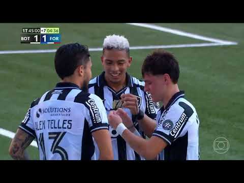 Gol de Álvaro Montoro: Botafogo 4x2 Fortaleza - Brasileirão 2025 (Globo)