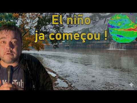 🌧️ Giro por São Leopoldo: O Início do El Niño e a Situação do Rio dos Sinos (12/06/2026)