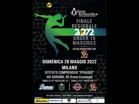 Finale regionale under 15 Maschile 1° - 2°  Posto Diavoli Rosa  -  Gonzaga Volley