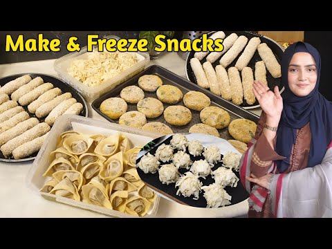 RAMZAN 2026/Make & Freeze Ramzan Recipes | make and freeze recipes for ramadan by (ICE AND SPICE)