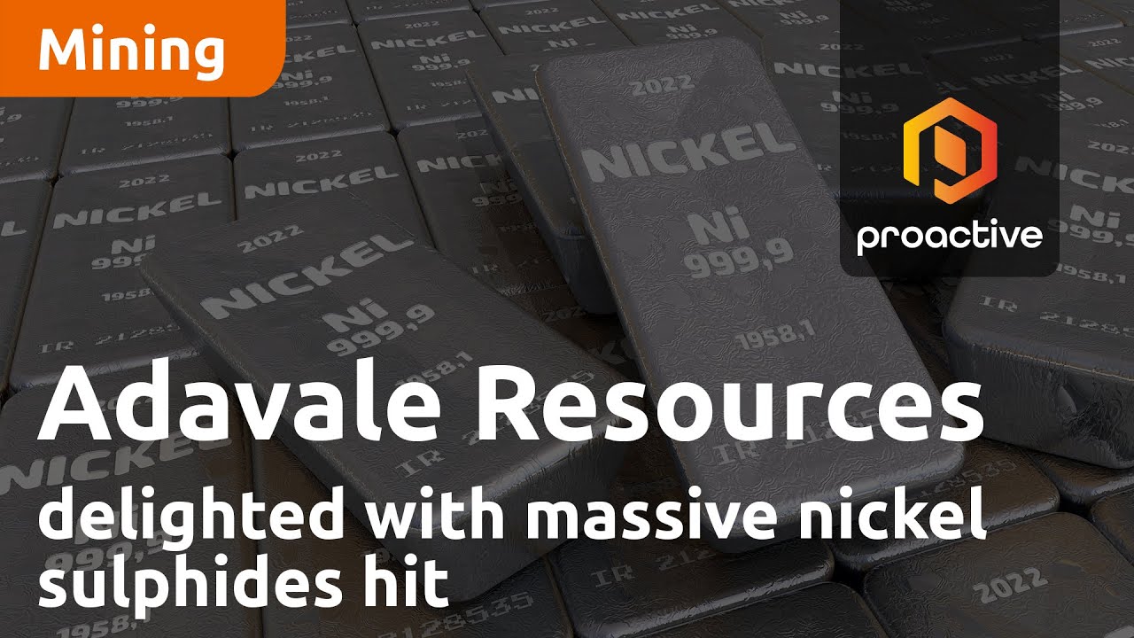 Adavale Resources delighted with massive nickel sulphides hit