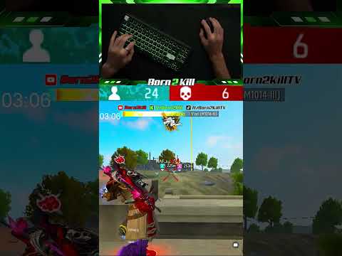 [B2K #Shorts] Team Deleted Instantly Full Squad Wipe #ff #freefire