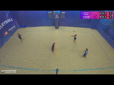 15:10 I.Skrynnik / V.Kelbas - A.Matvieiev / V.Antoniuk | Winners Beach Volleyball
