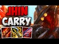 INCREDIBLE JHIN SOLO CARRY GAMEPLAY IN CHALLENGER! | CHALLENGER JHIN ADC | Patch 14.10 S14