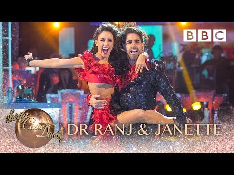 Dr Ranj Singh & Janette Manrara Salsa to 'Fireball' - BBC Strictly 2018