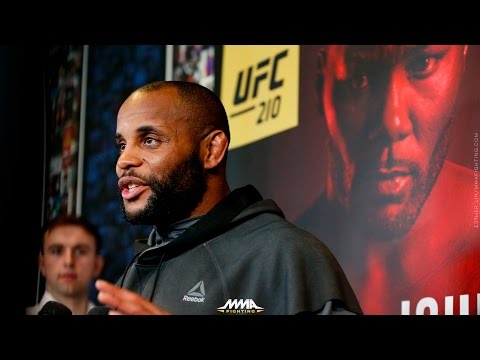 Daniel Cormier UFC 210 Open Workout Scrum - MMA Fighting