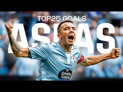 Top 25 IAGO ASPAS Goals | LALIGA EA SPORTS