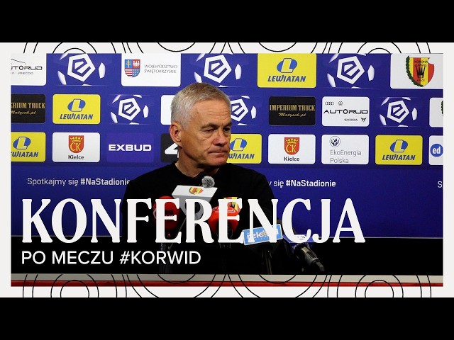 Konferencja prasowa po meczu Korona Kielce - Widzew Łódź 1-0 (15.05.2026)