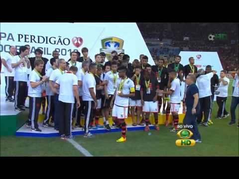 Flamengo Campeão Copa do Brasil 2013 - Comemorações Pós Jogo