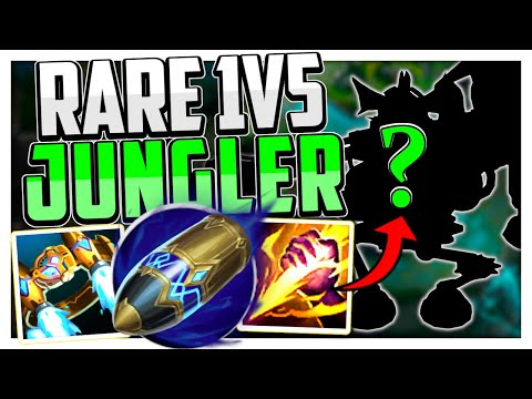 THIS RARE CHAMPION IS ACTUALLY A S+ CARRY JUNGLER! (YOU'D NEVER GUESS WHO) - League of  Legends