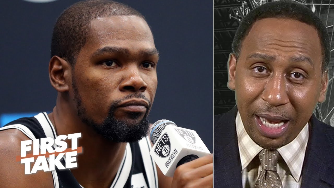 Stephen A. applauds Kevin Durant for clapping back at critics on Twitter | First Take