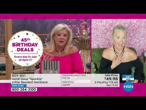HSN | Heidi Daus Jewelry Designs Celebration 07.06.2022 - 03 PM