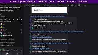 Download the video "CircuitPython Weekly Meeting for May 5, 2025 @circuitpython #circuitpython #adafruit"