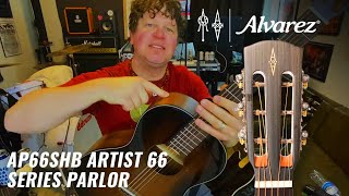 Video thumbnail for Alvarez AP66SHB Artist 66 Series Parlor by GetJanky “Janky” dotcom