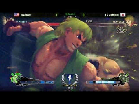 [SSF4] Momochi vs Hoodaman - Capcom Cup Asia 2013 Korea Qualifiers - Losers Finals