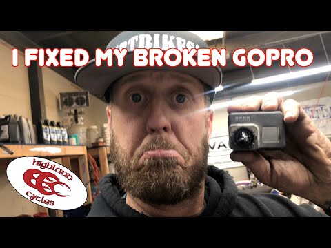 Fixing a Gopro Hero 7 with a broken lens