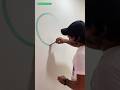 Simple Circle Painting On Wall Boho Art On Wall ️ ‍ ️ Shorts Art Painting