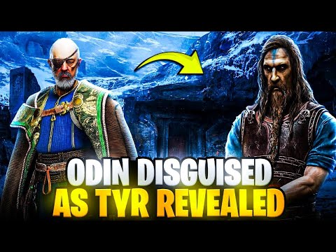 ODIN DISGUISED AS TYR REVEALED GOD OF WAR RAGNAROK