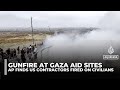 Israel S War On Gaza US Contractors Fired On Civilians At GHF Aid Sites AP Probe Finds
