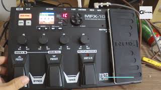Video thumbnail for [guitarandgears.com] Demo sound NUX MFX-10 by Nhạc Cụ Daklak