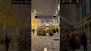 Munich Christmas Markets meets Winter Wonderland #Munich